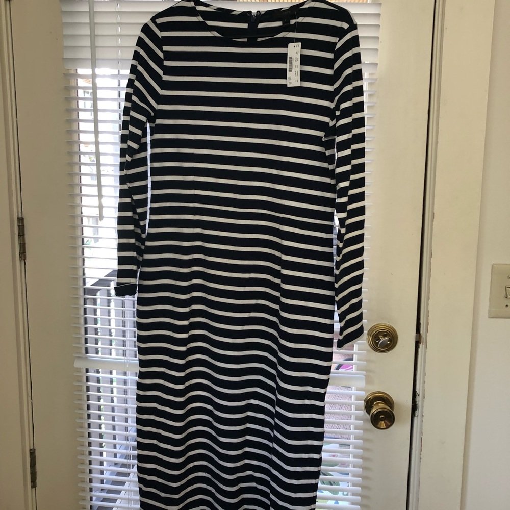 Jcrew mid calf dress